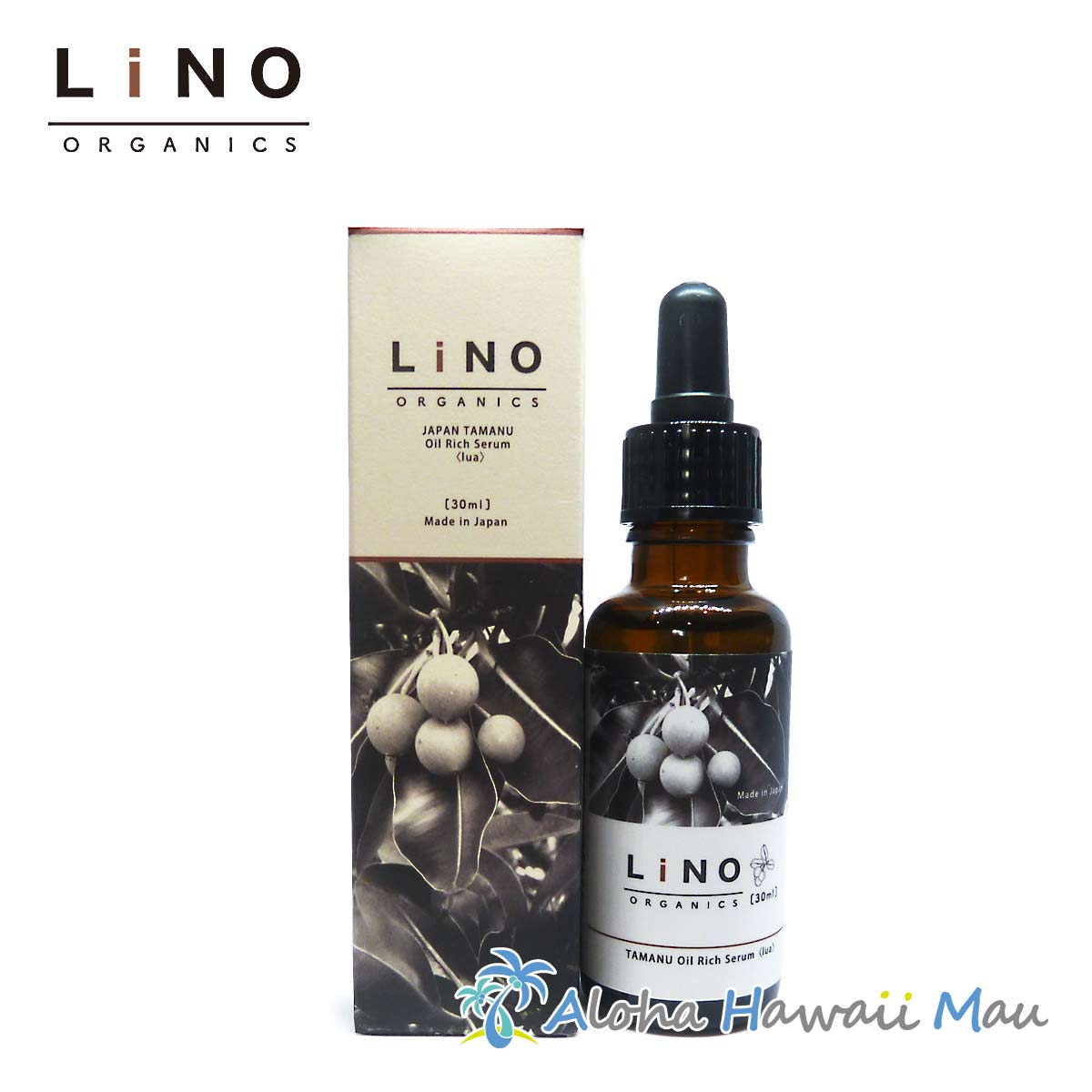 Lino Organics リノオーガニクス タマヌオイルリッチセラム lua