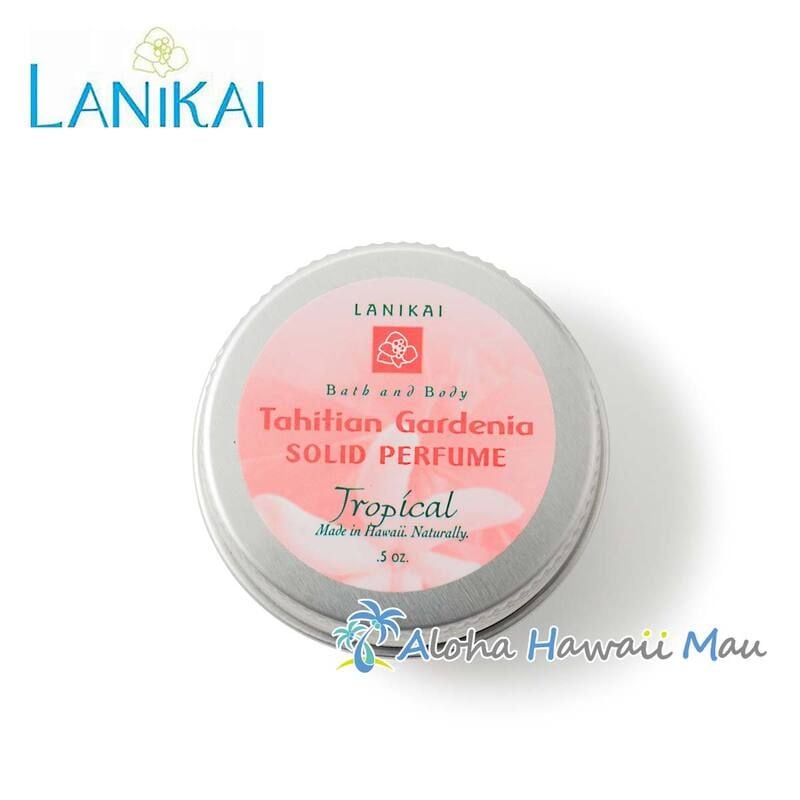 ソリッドパフューム 練り香水 14g タヒチアンガーデニア LANIKAI Bath＆Body ラニカイ バス＆ボディ