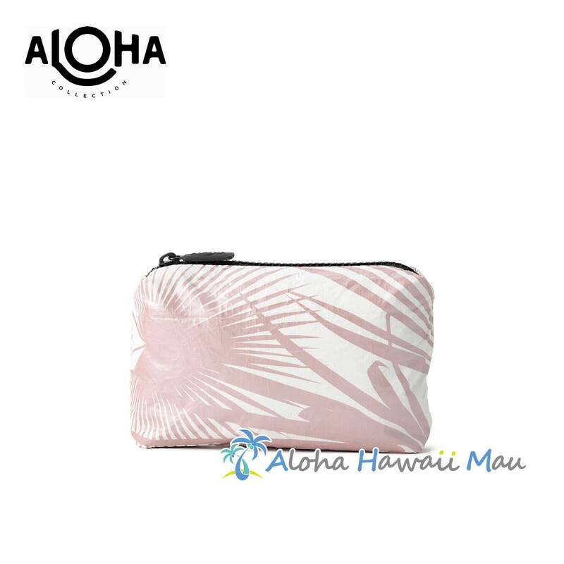 ALOHA Collection アロハコレクション ポーチS パーム ピンクゴールド