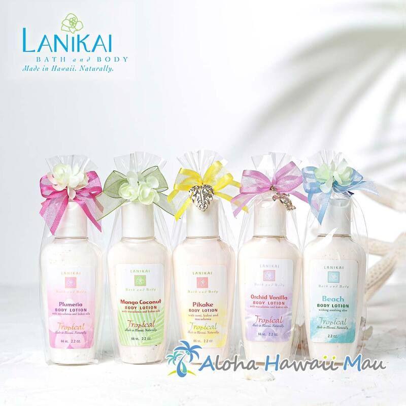 ボディローション 58～65ml〈メッセージタグ付〉ハワイギフト LANIKAI Bath＆Body ラニカイ バス＆ボディ