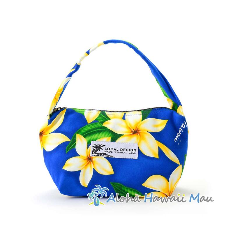 ハワイアン ポーチ ミニバッグポーチ ハワイアンバッグ プルメリア柄