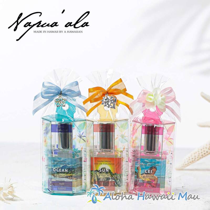 オーデコロン 14.5ml〈チャーム付リボンラッピング〉ハワイギフト Napua'ala EverydayCollection ナプアアラ エブリディコレクション