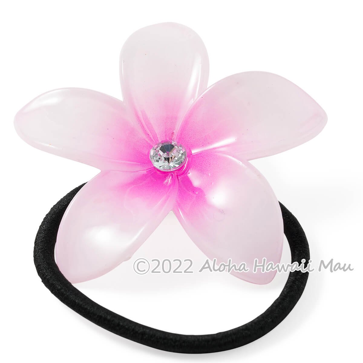ハワイアン ヘアゴム プルメリア型 ヘアゴム ピンク | アクセサリー
