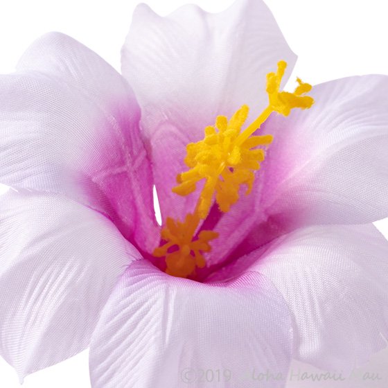 ハイビスカスヘアクリップ パープル