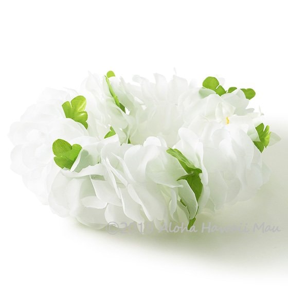 フラダンス ヘッドバンド（ポォ） フラワーヘッドバンド ホワイト