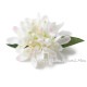 フラダンス 髪飾り アイランド チューブローズ 髪飾り M ホワイト/グリーン