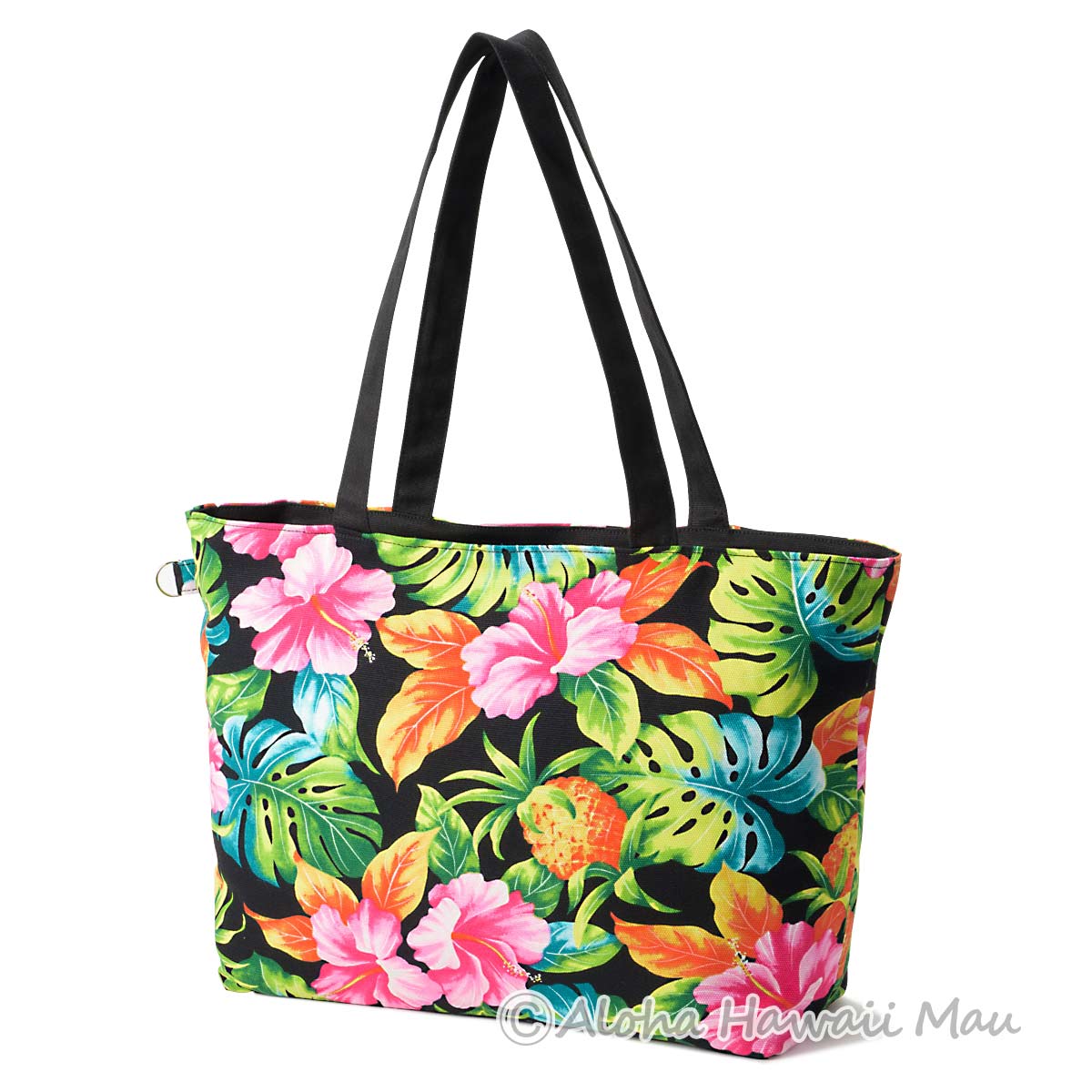 ハワイアン トートバッグ Mサイズ プア パイナップル柄 KC Hawaii