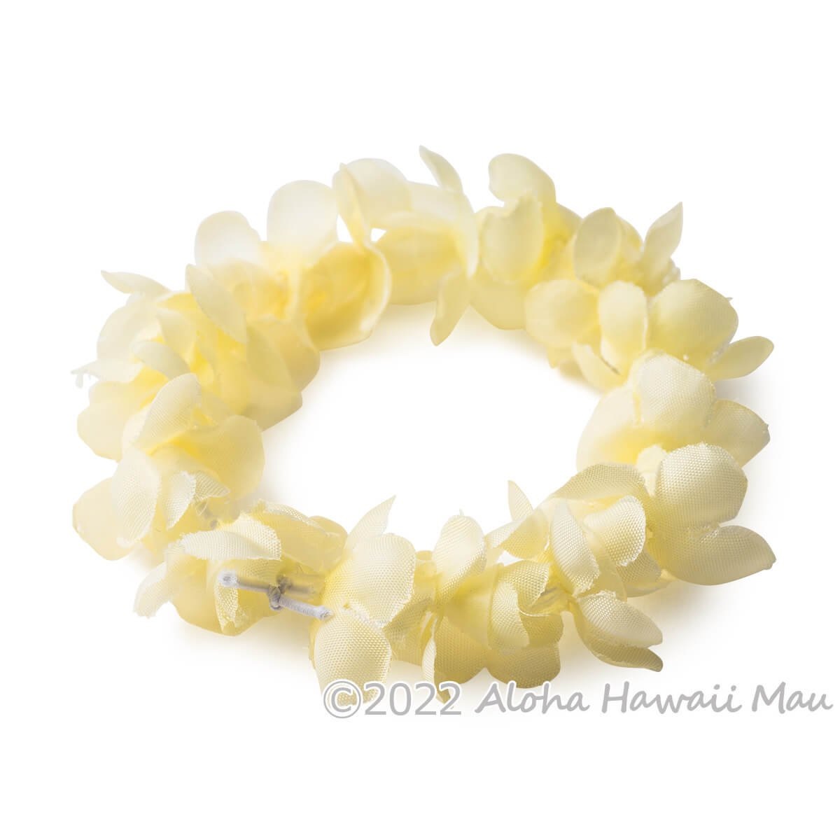 ピカケ ブレスレット シングル クリーム フラ クウペエ アンクレット