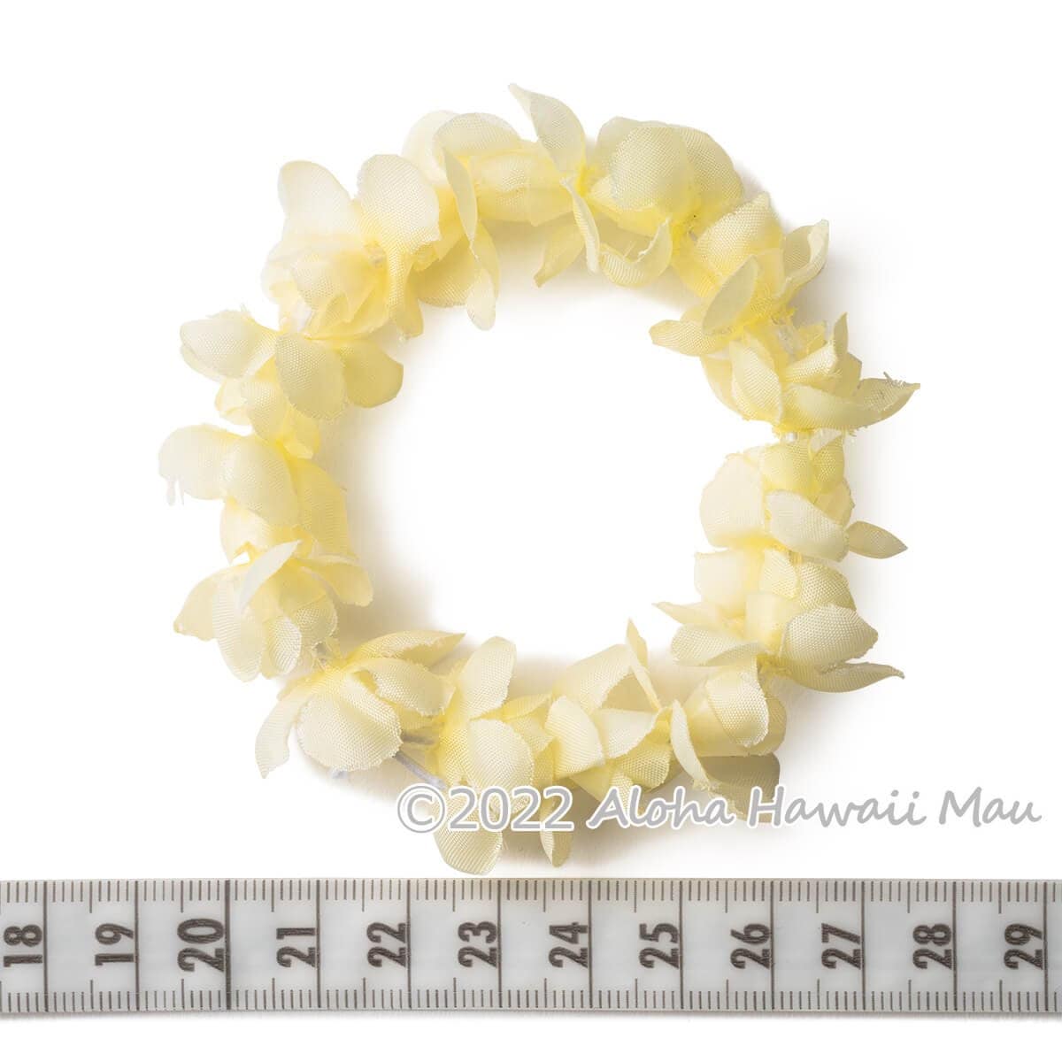 ピカケ ブレスレット シングル クリーム フラ クウペエ アンクレット