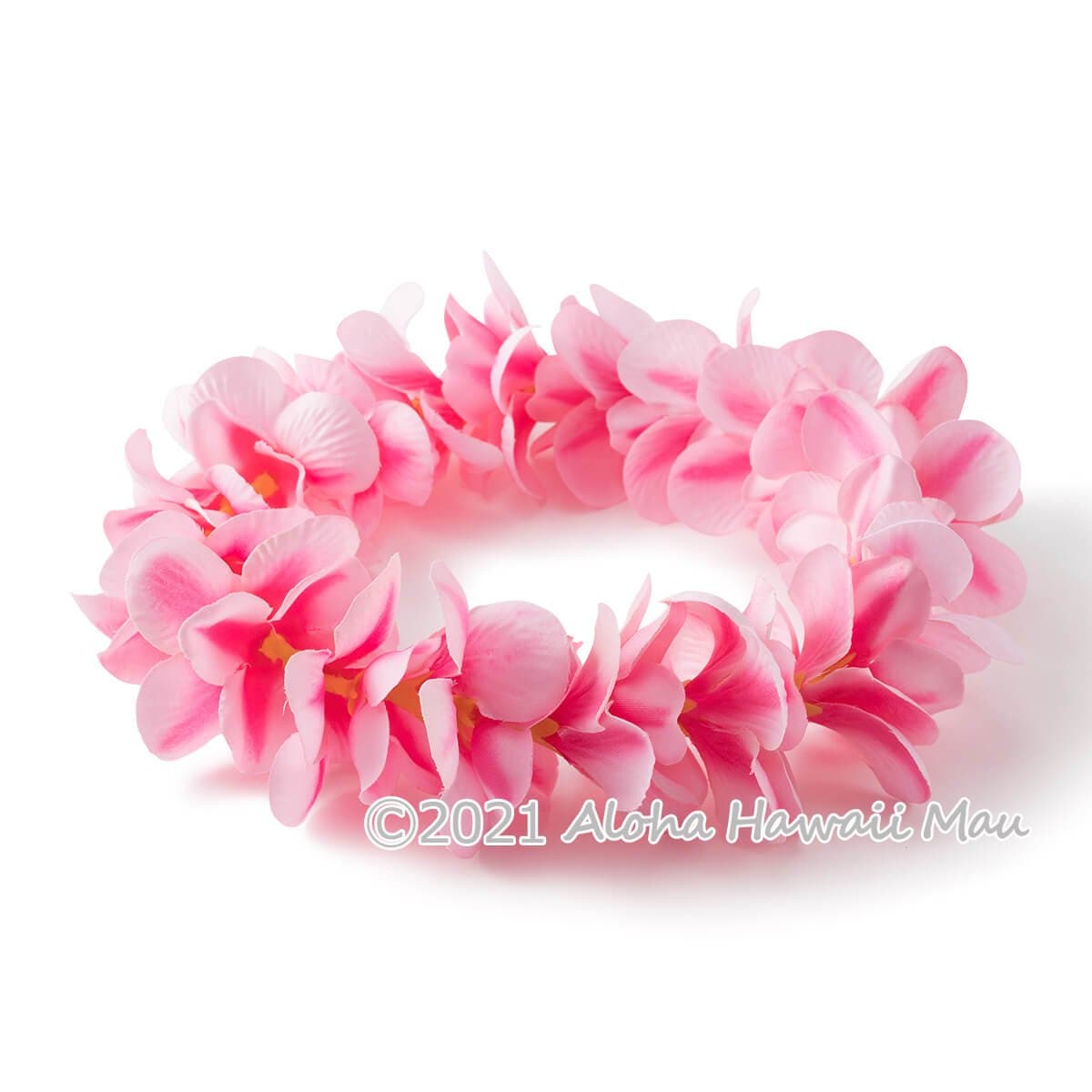 プルメリア ヘッドバンド ピンク プルメリア フラ ポォ