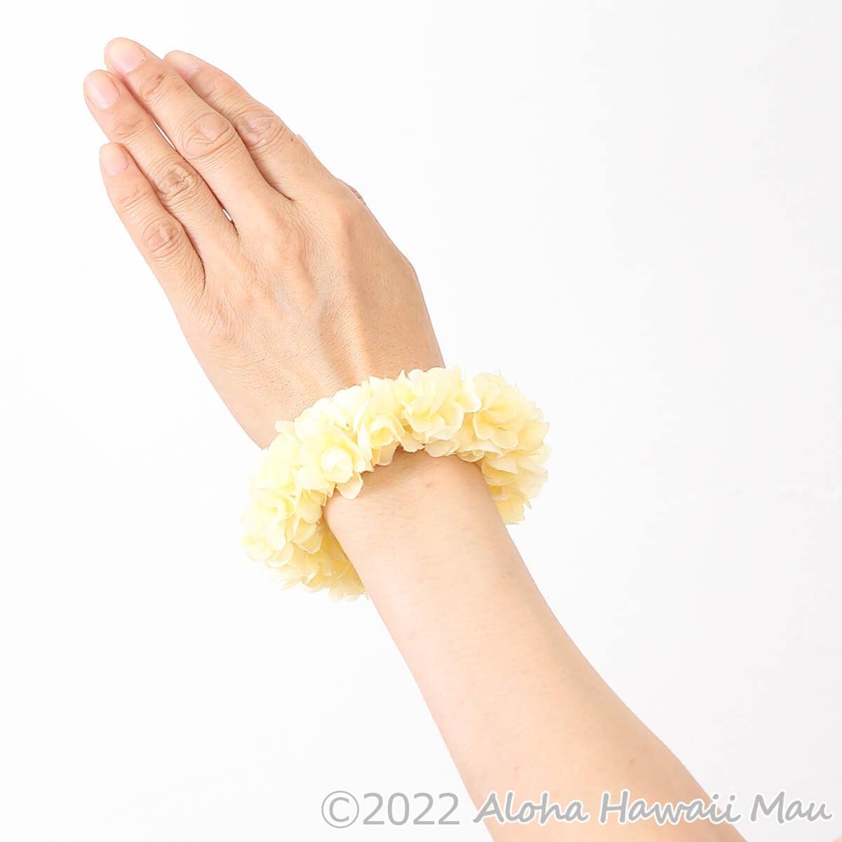 ダブルピカケ ブレスレット クリーム フラ クウペエ アンクレット