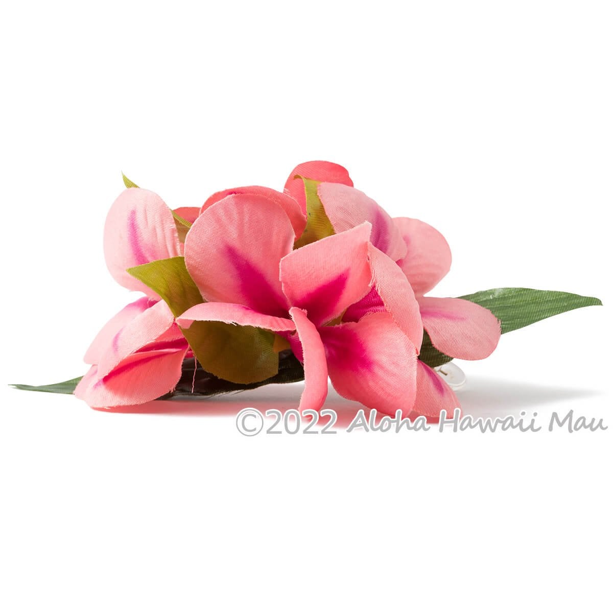 プルメリア フラ ヘアクリップ ピーチ Mサイズ フラ 髪飾り