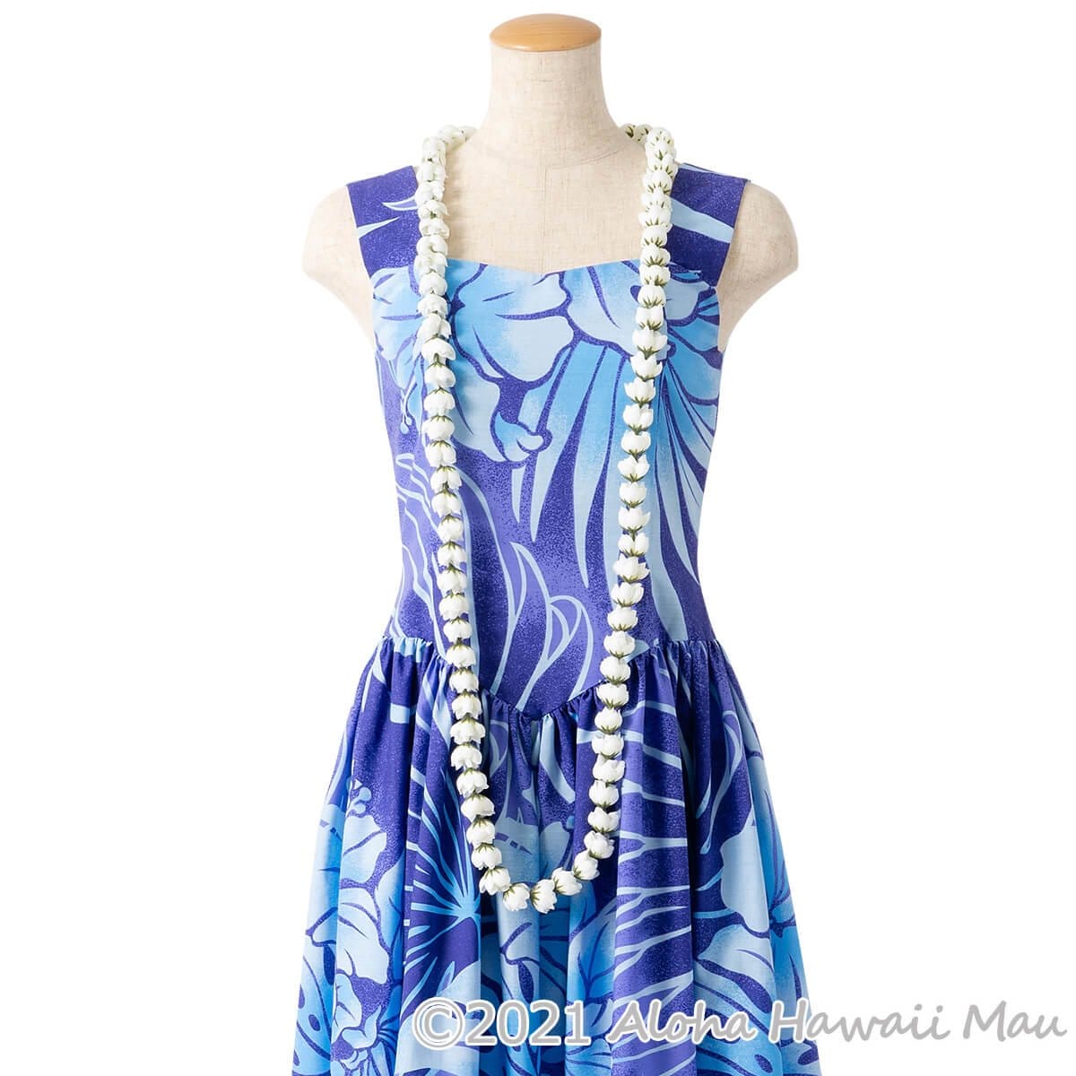 フラダンス レイ ローズバッド ロングレイ ホワイト 白 | フラダンス