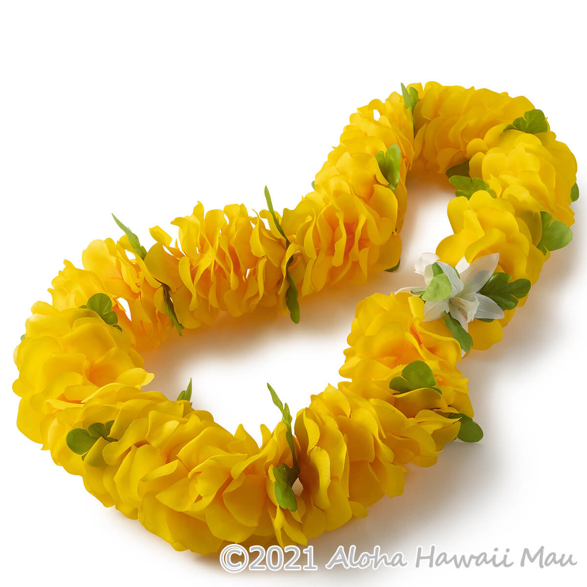 フラダンス レイ フラワーレイ イエロー 黄色 | フラダンスアイテム