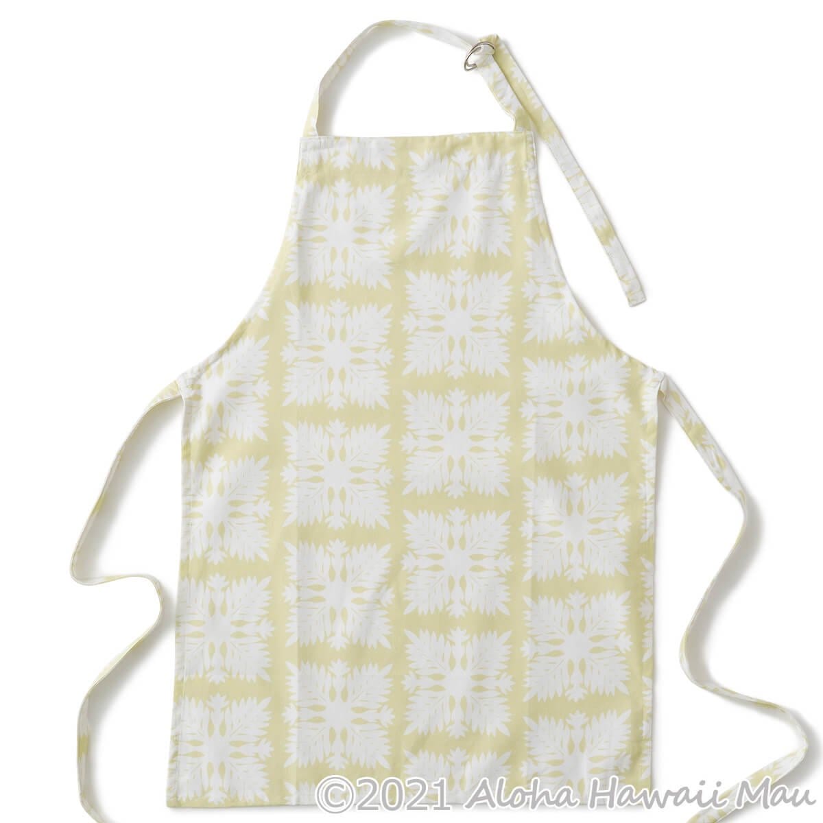 SoHa Living ソーハリビング エプロン キルト柄 イエロー