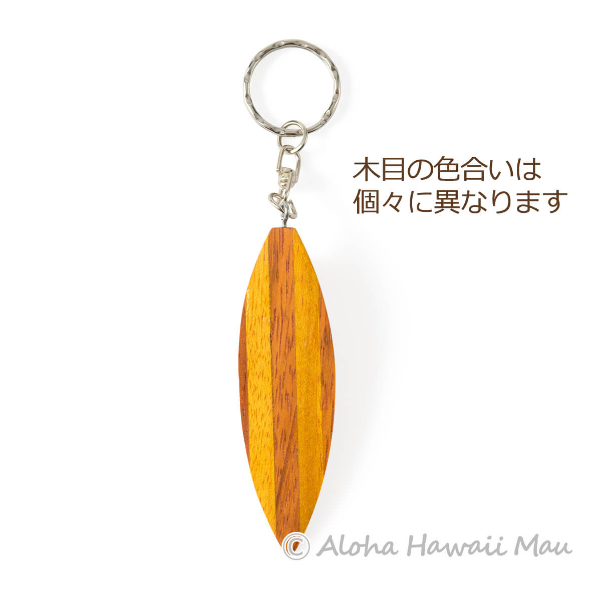 ハワイアンキーホルダー サーフボード ピンク ハイビスカス Hawaii