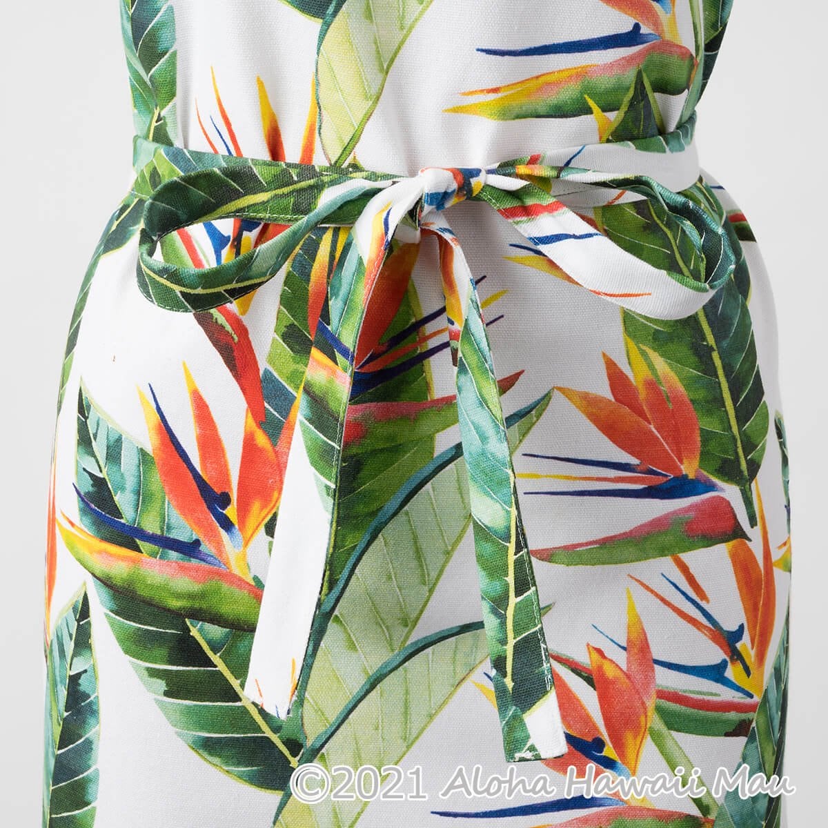 SoHa Living ソーハリビング エプロン トロピカル柄（バードオブ