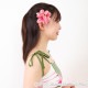 プルメリア フラ ヘアクリップ ピーチ Ｓサイズ フラ 髪飾り