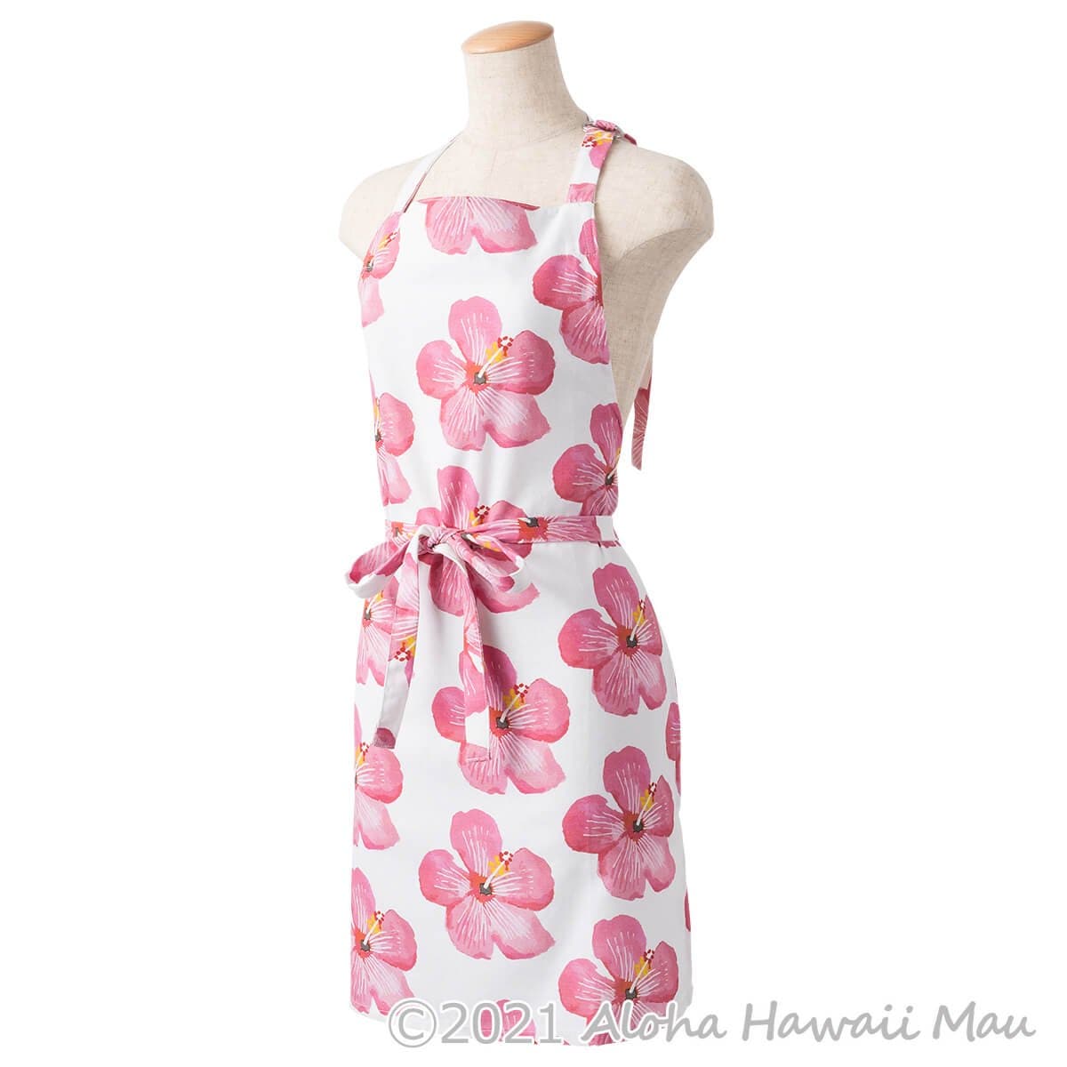 SoHa Living ソーハリビング エプロン ハイビスカス柄