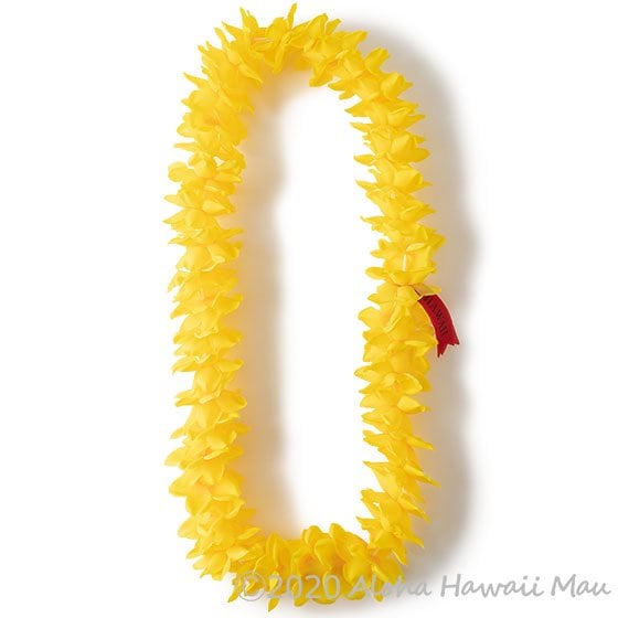 フラダンス レイ プルメリアプナレイ イエロー
