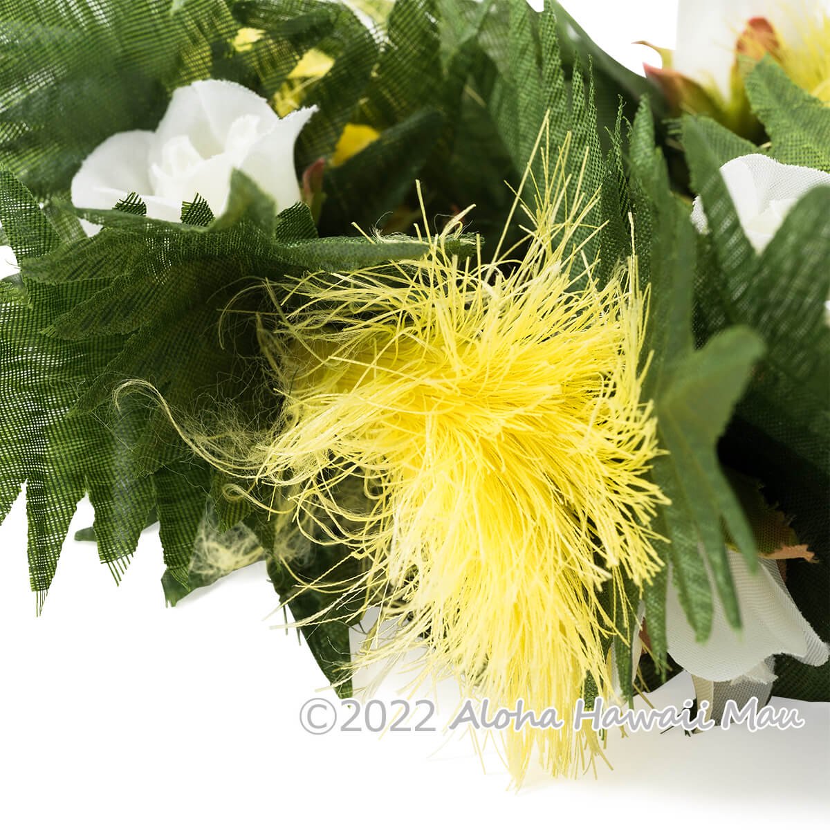 オヒアレフア ローズ ブレスレット イエロー フラダンス クウペエ アンクレット