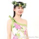 オヒアレフア ローズ ヘッドバンド イエロー フラダンス ヘッドバンド