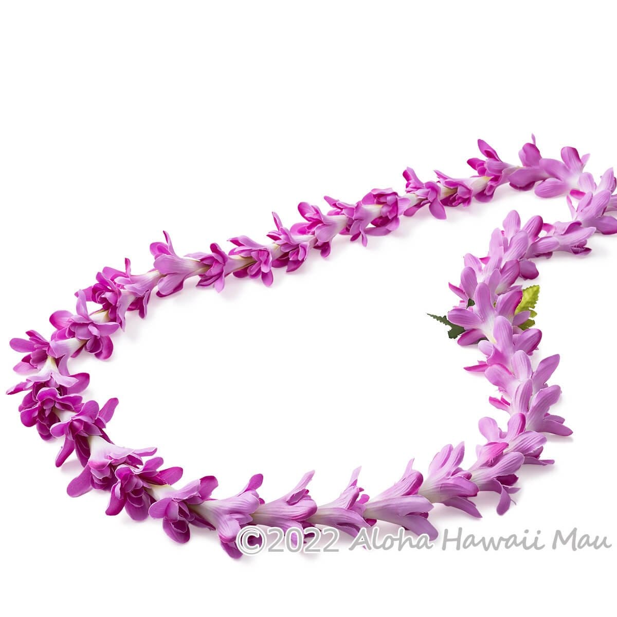 アイランド チューブローズ ロイヤル ロングレイ パープル フラダンス レイ