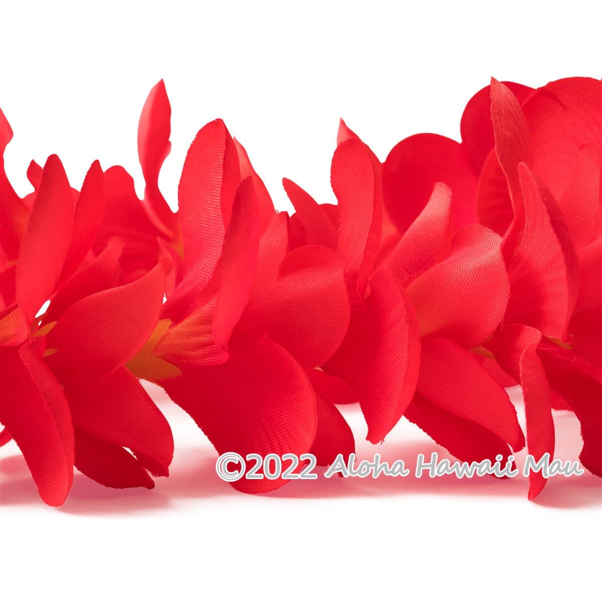 プルメリア ヘッドバンド レッド プルメリア フラ ポォ