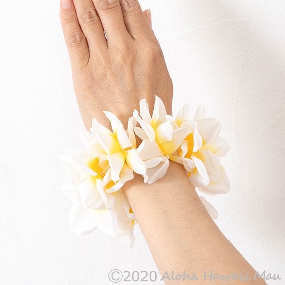 フラダンス ブレスレット プルメリアプナ プルメリア