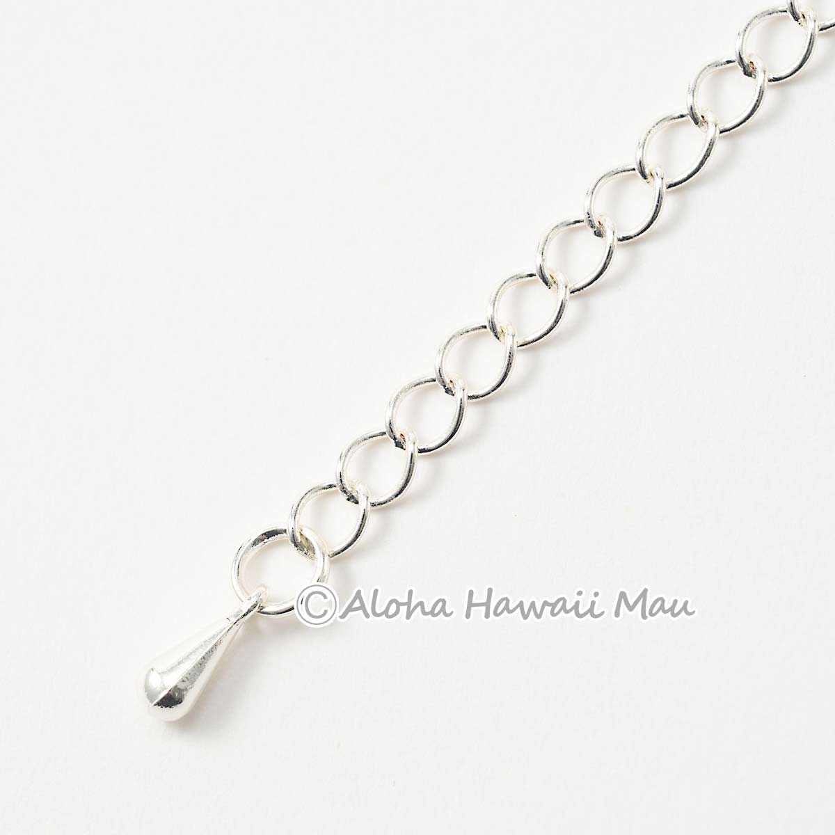 ハワイアン ブレスレット ホヌ＆プルメリア＜アクア