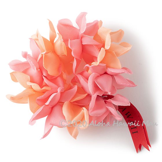 フラダンス ブレスレット プルメリアプナ ピーチピンク