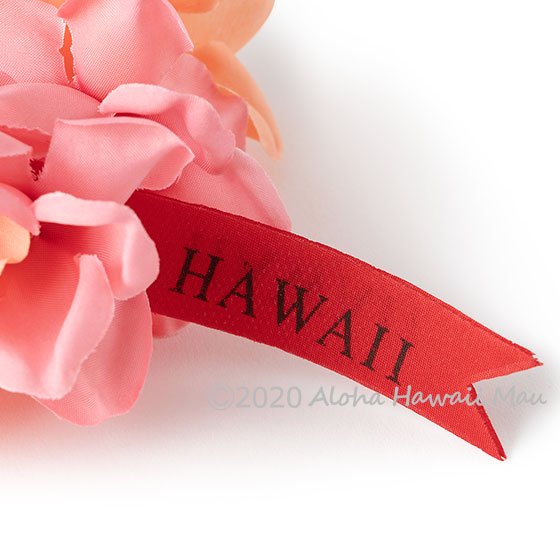 フラダンス ブレスレット プルメリアプナ ピーチピンク