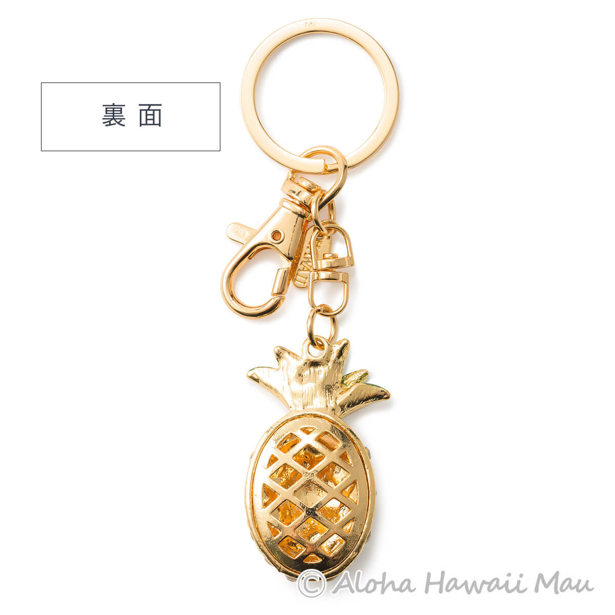 GUCCI グッチ パイナップル ハワイ HAWAII キーホルダー ゴールド GUCCI グッチ パイナップル ハワイ HAWAII キーホルダー ゴールド