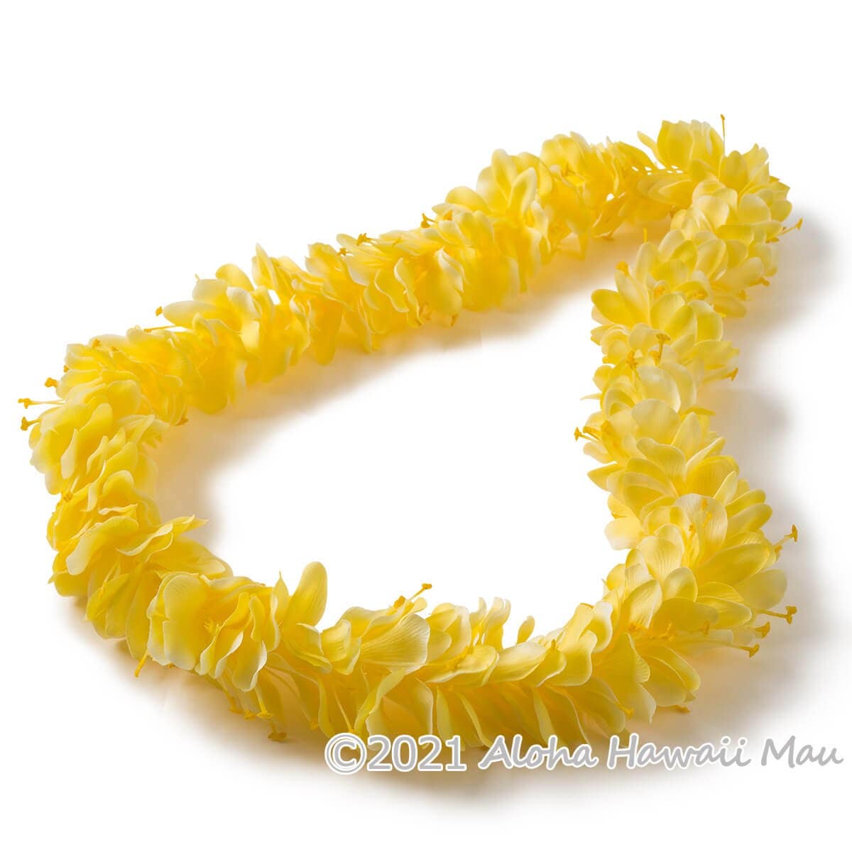 フラダンス レイ カヒリジンジャー レイ イエロー