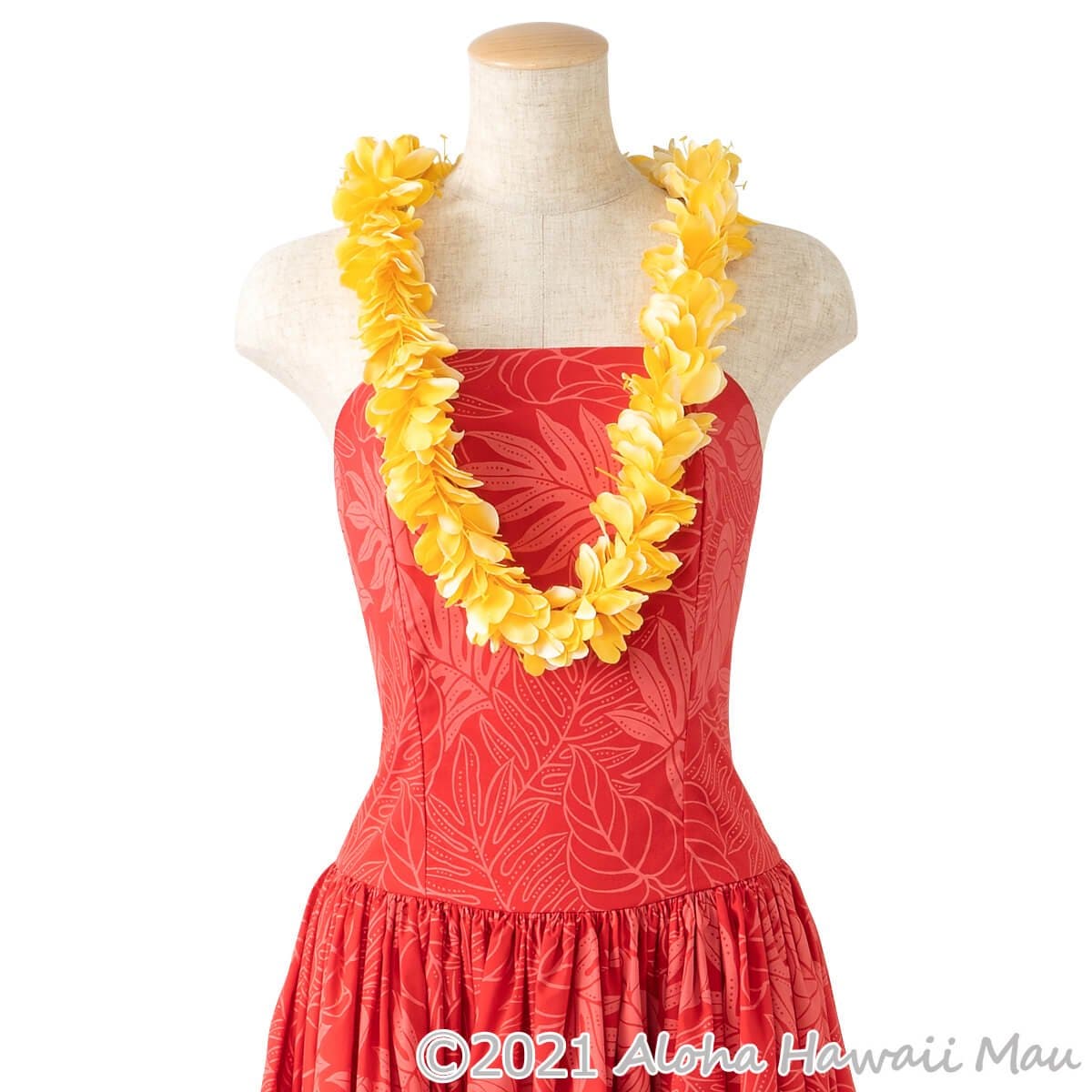 フラダンス レイ カヒリジンジャー レイ イエロー