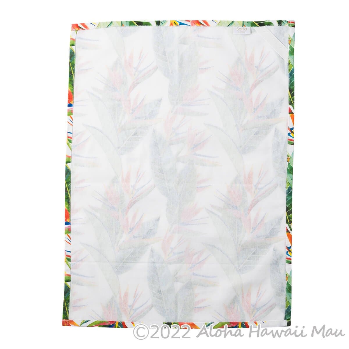 SoHa Living ソーハリビング キッチンタオル トロピカル（バードオブパラダイス）柄