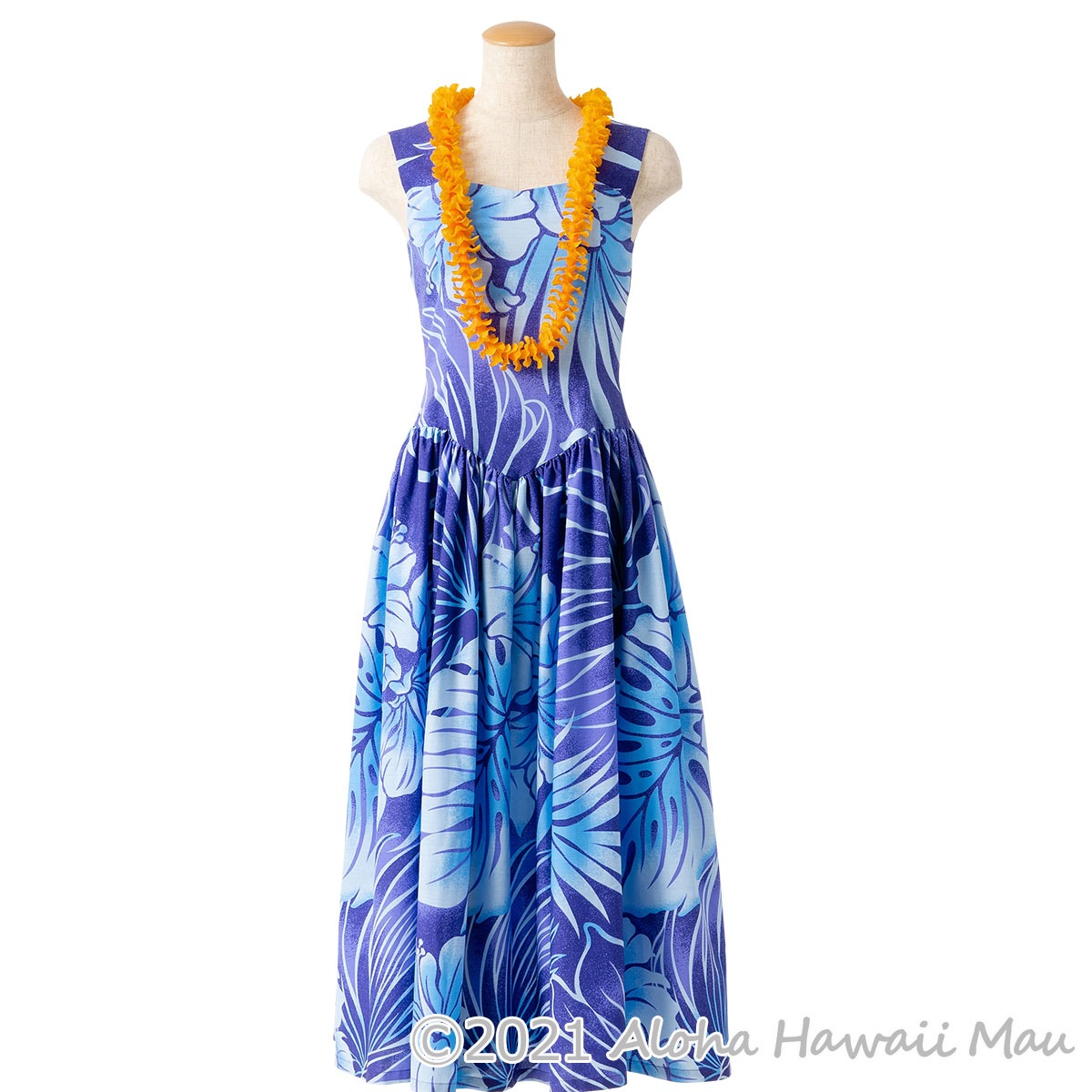 プアケニケニ レイ オレンジ フラダンス レイ | フラダンスアイテム