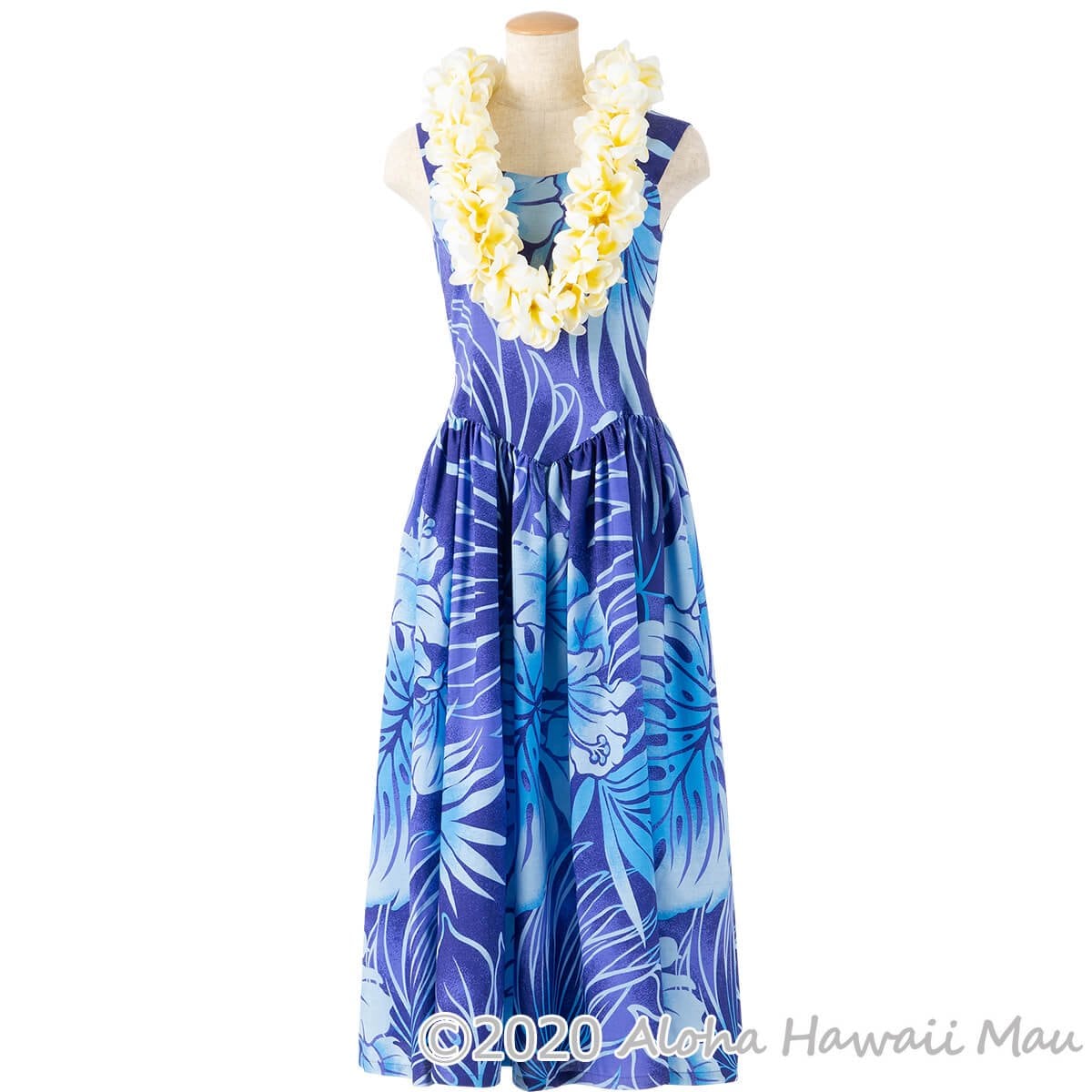 フラダンス レイ アロハ プルメリア ダブル レイ イエロー