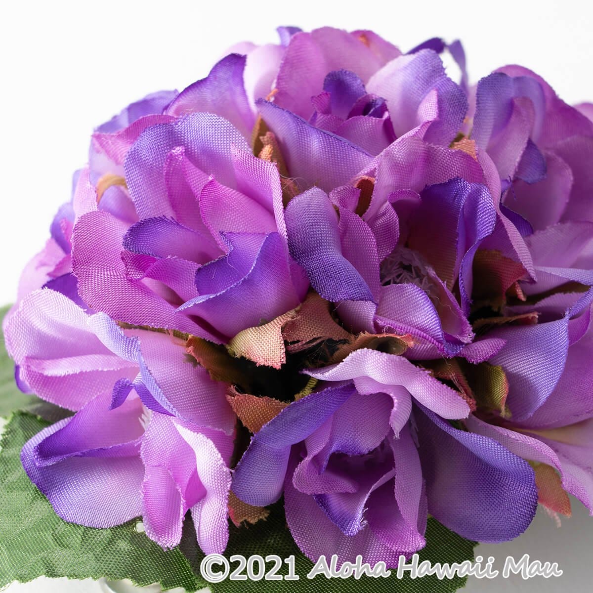 スモール ローズ バッド（バラ）髪飾り パープル フラダンス ヘア