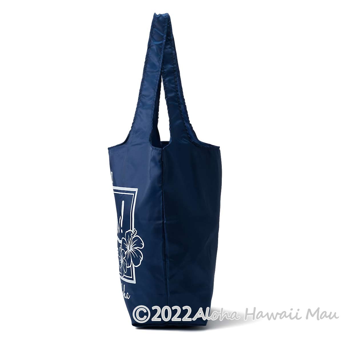 CNBLUE MINIBLUE 日本限定　折りたたみバッグ アロハレインボーエコバッグ 折りたたみバッグ ネイビー
