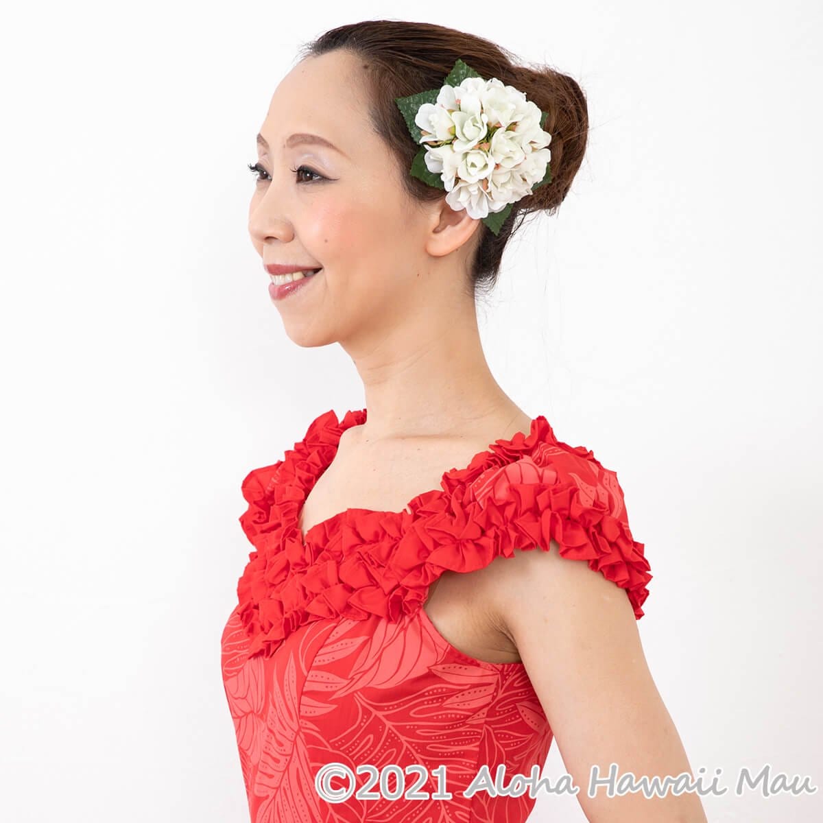 #1174　ヘアクリップ　髪飾り　花　ローズ　バラ　hairclip　ホワイト 楽天市場】フラダンス 髪飾り ローズ ハワイアン アクセサリ