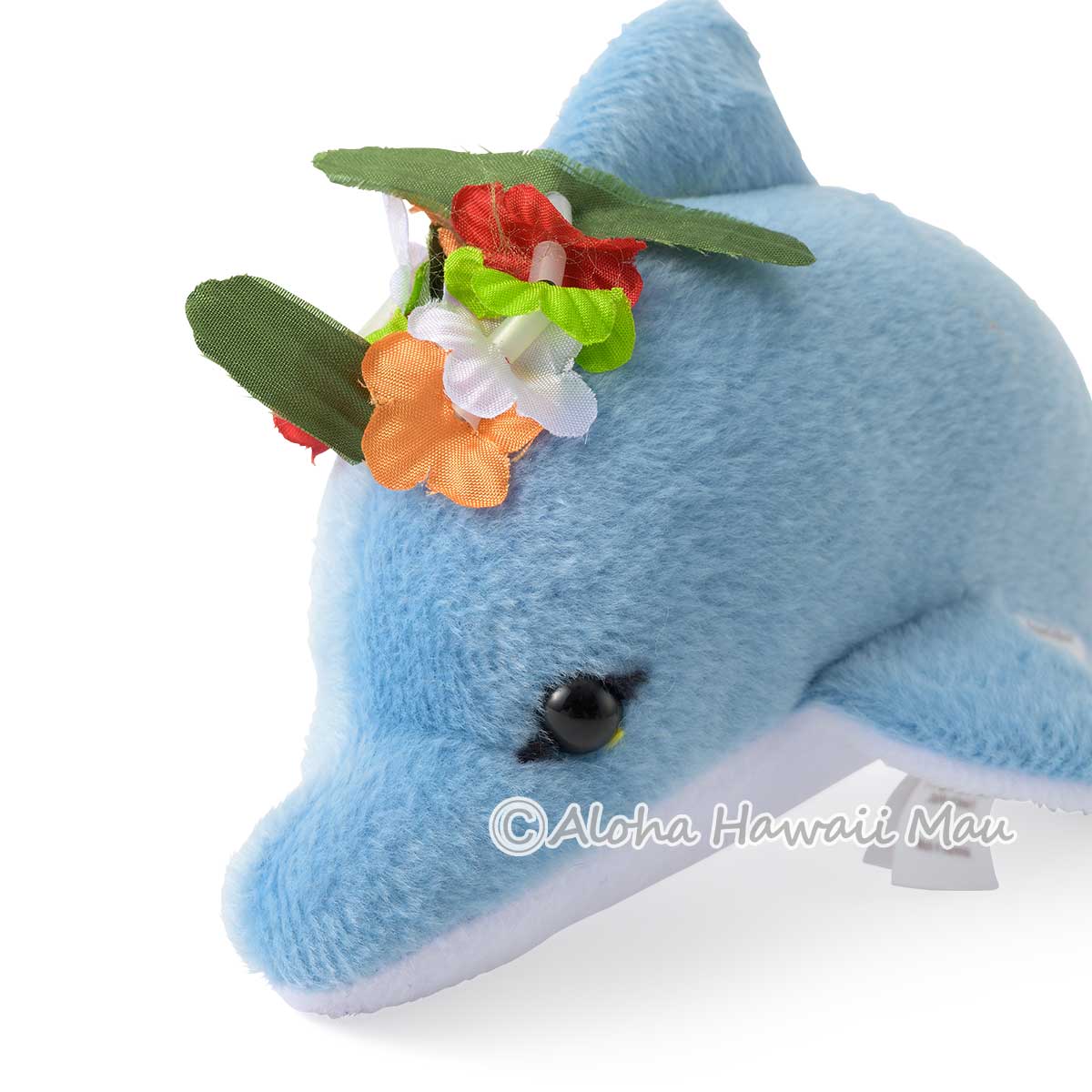 ハワイ ぬいぐるみ ドルフィン イルカ ブルー