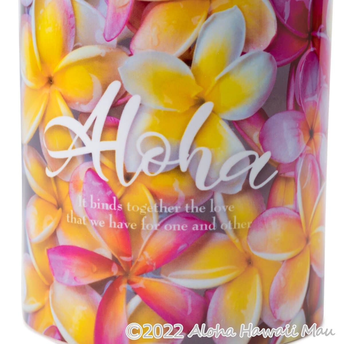 ハワイアン マグカップ プルメリア柄