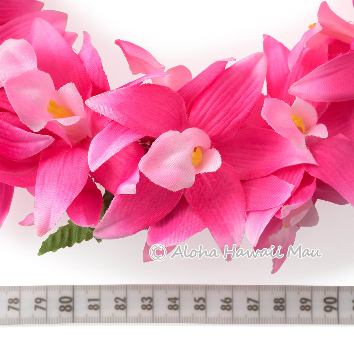 フラダンス ヘッドバンド（ポォ）バンダオーキッド ダブル ヘッドバンド ローズピンク