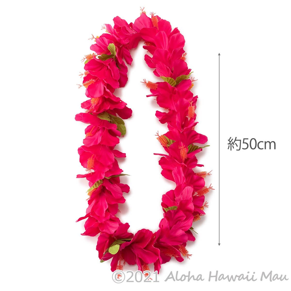 フラダンス レイ ハイビスカス レイ ローズ