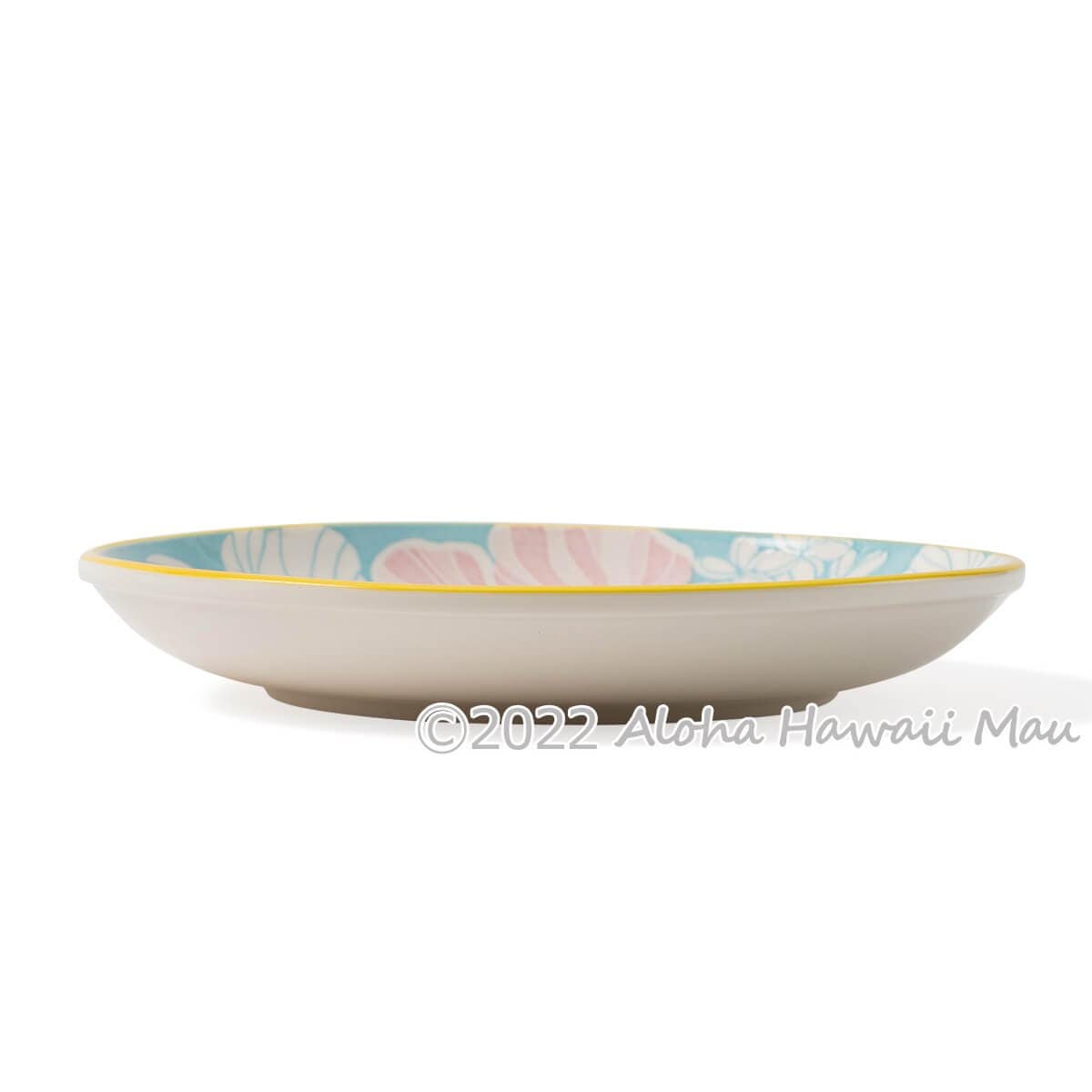 ミニ デッシュ ハイビスカス柄  ブルー/ピンク ハイビスカス ハワイアン ミニディッシュプレート