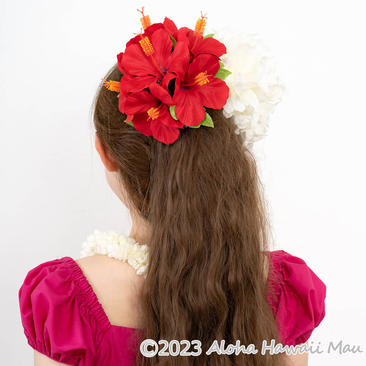 髪飾り フラダンス用造花ヘアクリップ通販 ティアレ ウレタン ヘアクリップ