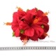 フラダンス 髪飾り ハイビスカス 髪飾り L 6P レッド