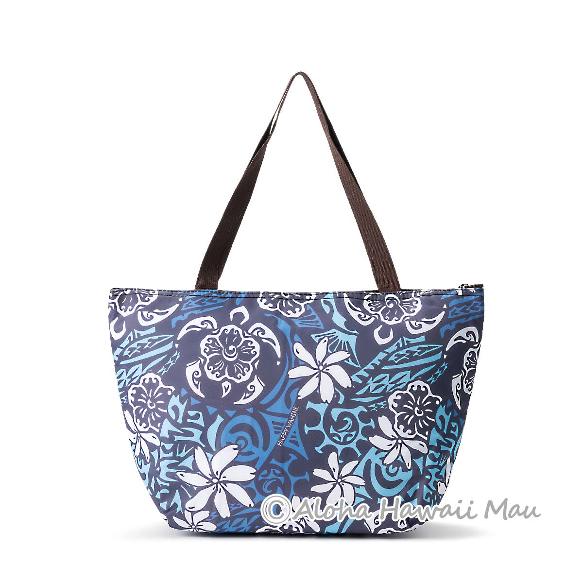 気まぐれセール♪ 3日まで！カラフルハピネス　クッション　ショッピングバッグ Happy Wahine ハッピーワヒネ 保温・保冷バッグ（ショッピングバッグ