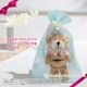 ハワイアンキーホルダー レイ ベア ぬいぐるみ キーホルダー ピンク